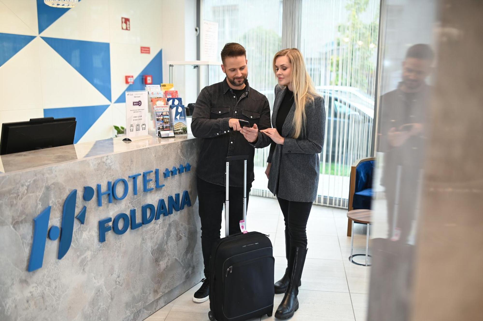 Hotel Foldana Budapest Eksteriør billede